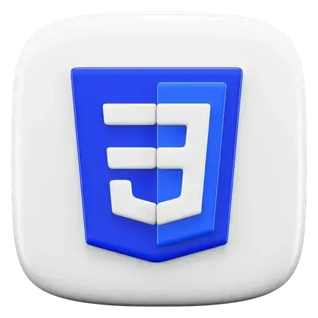 imgi 57 free css 3d icon download in png blend fbx gltf file formats html logo css3 html5 cascading style sheets coding lang pack logos icons 7578024